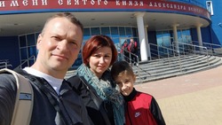Валуйчане из Белгородской области приняли участие в семейной эстафете в Старом Осколе