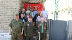 Участники Великой Отечественной войны получили поздравления в преддверии Дня Победы