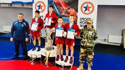 Валуйчанин Дмитрий Голыбин завоевал золотую медаль областного турнира по самбо в Нововоронеже