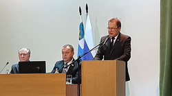 Глава администрации Валуйского округа Алексей Дыбов выступил с ежегодным отчётом