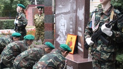 Памятник «Пограничникам всех поколений» появился в Старом Осколе