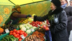 Валуйская ярмарка на площади Красной представила богатый ассортимент продуктов