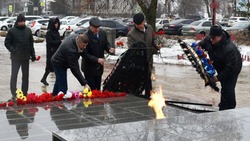 Валуйчане отметили 81-ю годовщину освобождения родного города от немецко-фашистских оккупантов