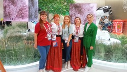 Валуйчанки Наталья Целовальниченко и Елена Рудыка приняли участие в выставке-форуме «Россия» 