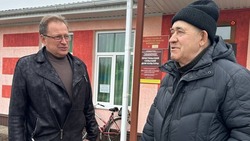 Глава администрации Валуйского округа Алексей Дыбов провёл традиционный выездной приём граждан