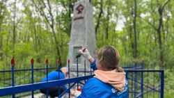Волонтёры Валуйского округа из Белгородской области присоединились к «Субботнику Памяти»  