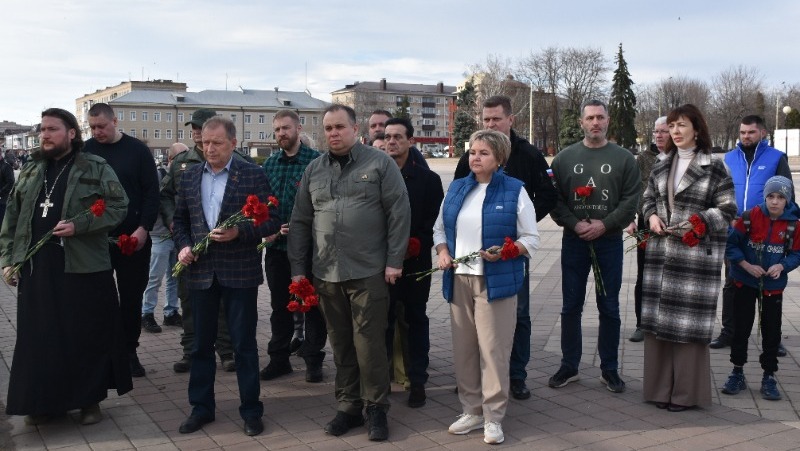 Делегация из Санкт-Петербурга прибыла в город Валуйки Белгородской области с гуманитарной миссией