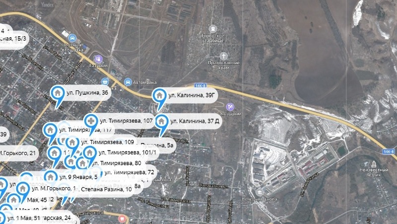 Интерактивная карта укрытий заработала на территории Валуйского округа Белгородской области