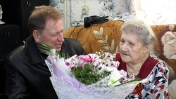 Валуйчанка отметила 94-й день рождения