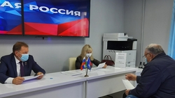 Спикер областной Думы Ольга Павлова провела приём граждан в Валуйках