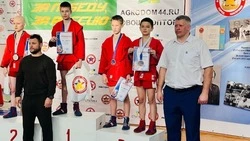Воспитанники Валуйской спортшколы стали бронзовыми призёрами в межрегиональном турнире по самбо