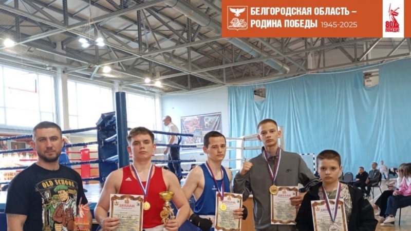 Валуйчане стали обладателями наград турнира по боксу «Пересвет» в Воронежской области