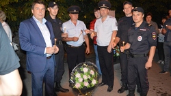 Полицейские Валуек почтили память погибших в годы войны
