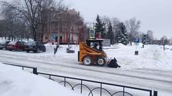 «Валуйское благоустройство» продолжило работы по расчистке улиц от снега