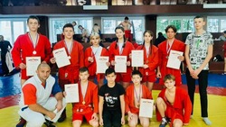  Валуйский спортклуб «Булат» из Белгородской области выиграл золотые медали первенства по самбо
