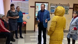 Глава администрации Валуйского горокруга Алексей Дыбов провёл прием граждан Тимоновской территории
