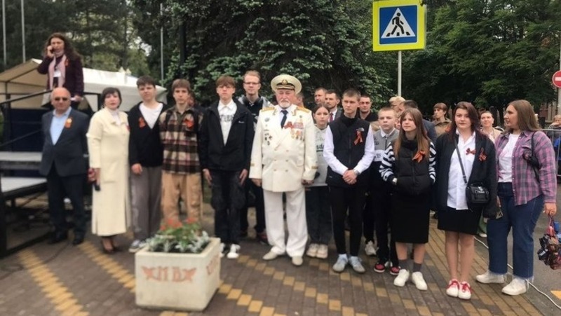 Ребята из Белгорода стали почётными гостями на параде Победы в Минеральных Водах