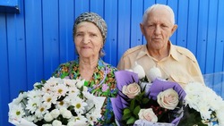 Супруги Хромовы из Валуйского городского округа Белгородской области отметили бриллиантовую свадьбу