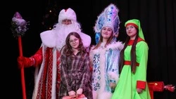  Новогодний праздник для одарённых детей прошёл в Валуйском округе Белгородской области