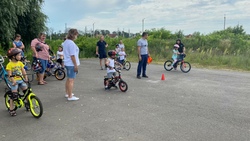 Акция «Дети на велосипеде» завершилась на территории Валуйского городского округа