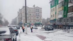 Коммунальные службы Валуйского городского округа продолжили работы по очистке снега