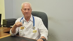 Врач-терапевт Валуйской ЦРБ Сергей Бобырев: «Долгих, долгих всем лет без вредных привычек»