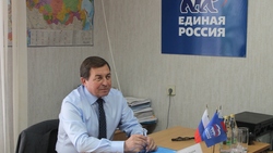 Депутат областной Думы Олег Полухин посетил Валуйки накануне Дня Победы