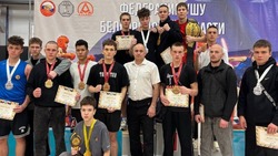 Валуйчане стали обладателями золотых медалей первенства и чемпионата Белгородской области  по ушу