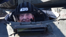 Жительница Белгородской области Мария Денисовна Колтакова освоила танк в 99 лет