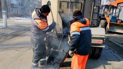 Ямочный ремонт асфальтового покрытия дорог начался в Валуйском округе