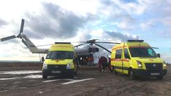 Вертолёт санавиации доставил валуйского пациента с заболеванием в областной центр