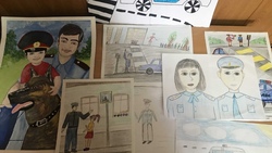 Конкурс детских рисунков «Мои родители работают в полиции» завершился в Валуйках