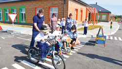 Детский дорожный мини-городок открылся в селе Шелаево Валуйского горокруга