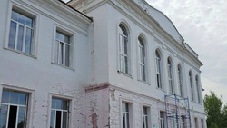 Капремонт второго здания городской школы №1 продолжился в Валуйках Белгородской области