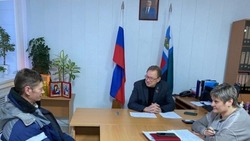 Глава администрации Валуйского горокруга Алексей Дыбов провёл приём граждан