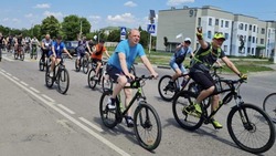 Праздничный велопробег завершился в Валуйском округе Белгородской области в честь Дня России