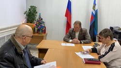 Глава администрации Валуйского округа Алексей Дыбов провёл личный приём граждан