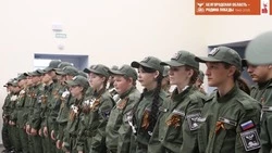 Очередная смена «Время героев» открылась в валуйском Центре военно-спортивной подготовки «Воин»