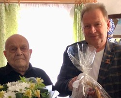 Участник Великой Отечественной войны из Валуйского округа Белгородской области отметил 99-летие