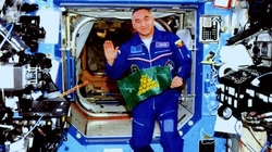 Космонавт Александр Скворцов поздравил валуйчан с Новым годом и Рождеством Христовым