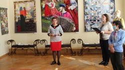 Валуйские музейщики открыли гостиную «Живут в России мастера» в городском округе