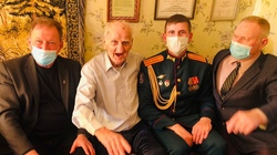 Валуйский ветеран Виктор Малицкий отпраздновал 96-летие
