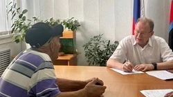 Глава администрации Валуйского округа Алексей Дыбов провёл очередной приём граждан