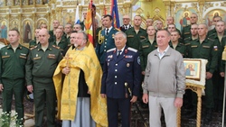 27 военнослужащих казачьей роты Западного военокруга приняли присягу в Валуйках