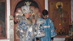 Митрополит Белгородский и Старооскольский совершил литургию в Валуйском округе