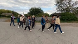 Жители Тимоново присоединились к проекту «Скандинавская ходьба — путь к активному долголетию»