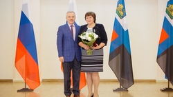 Елена Сенаторова стала обладателем медали «За заслуги перед землёй Белгородской»