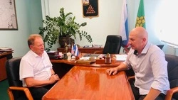 Ветеран СВО Олег Сазонов приступил к стажировке в администрации Валуйского округа