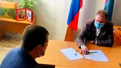 Глава администрации  Валуйского городского округа провёл приём граждан