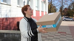 Наталия Полуянова выполнила ещё одну важную миссию – передачу гуманитарной помощи